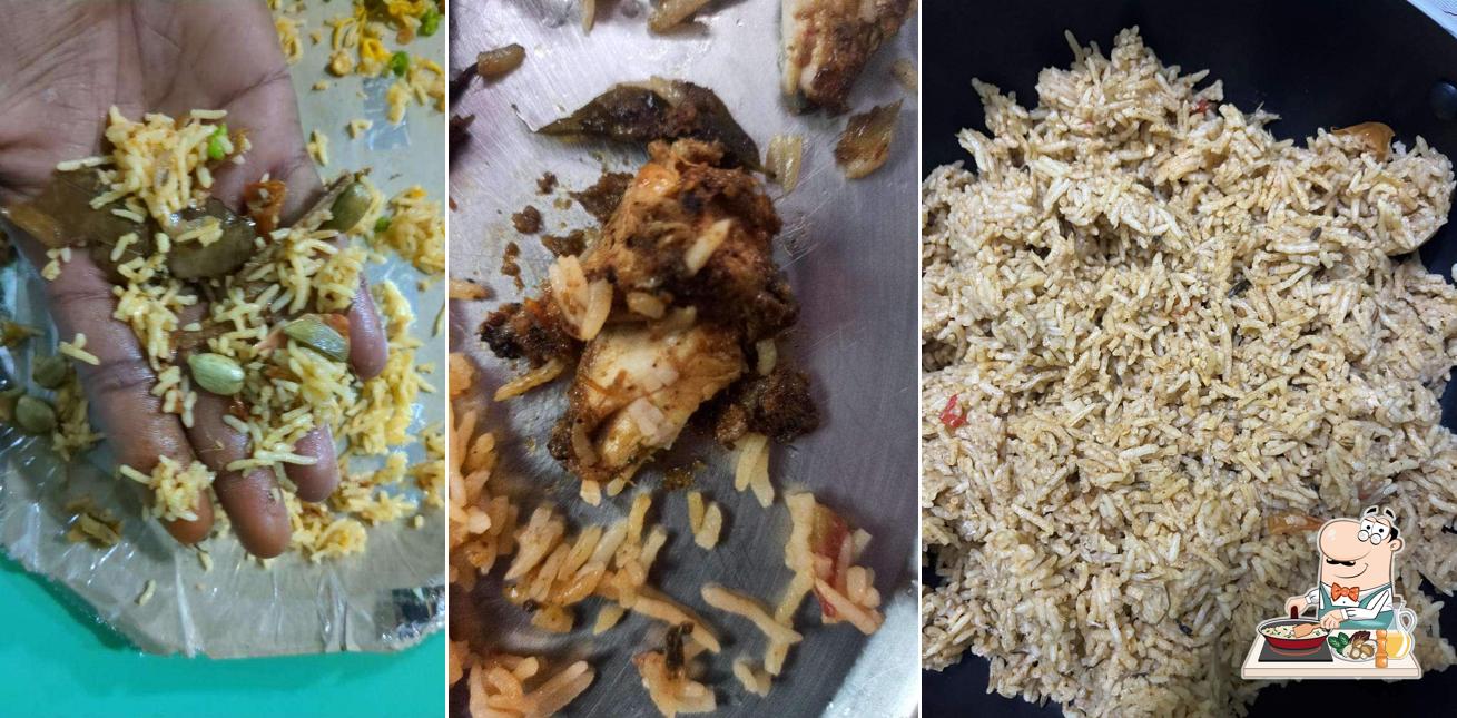 Fried rice at 12 Am Biryani Point