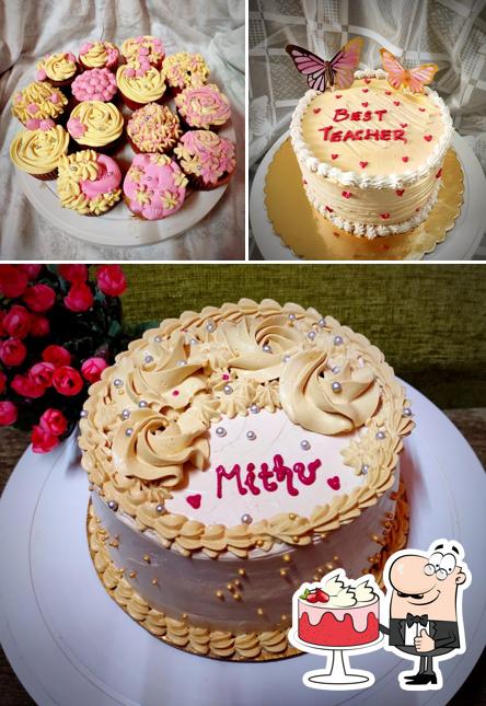 Red velvet cake at Wake and Bake Nagaon