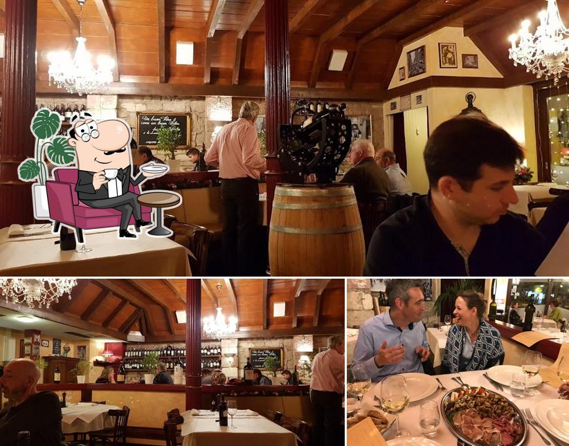 Gli interni di Osteria Little Italy