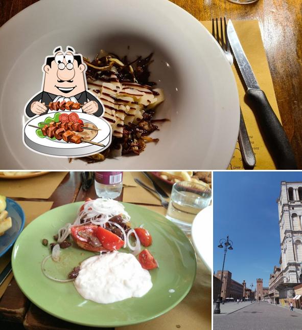 Tra le diverse cose da Balebuste si possono trovare la cibo e esterno