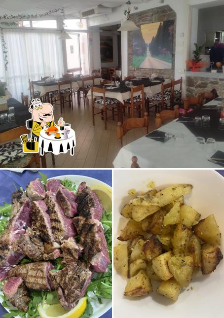Dai un’occhiata alla immagine che raffigura la cibo e interni di Osteria Vecchia Toscana