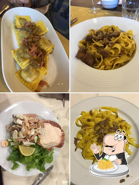 Spaghetti alla carbonara al Ristorante Pizzeria Dal Tosco