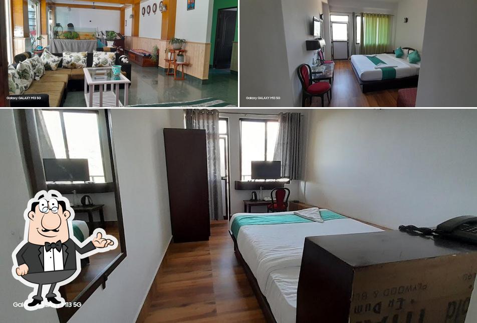 The interior of Hotel Greenery View 3 star Standerd catagory