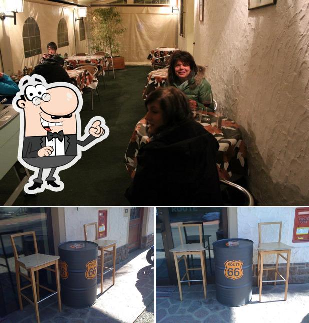 Gli interni di Bar - Pub Route 66