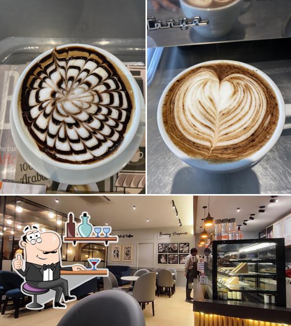 The interior of Barista