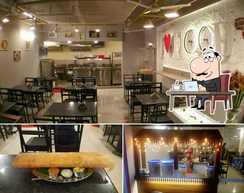 Check out how HOTTE THUMBA PURE VEG RESTAURANT looks inside
