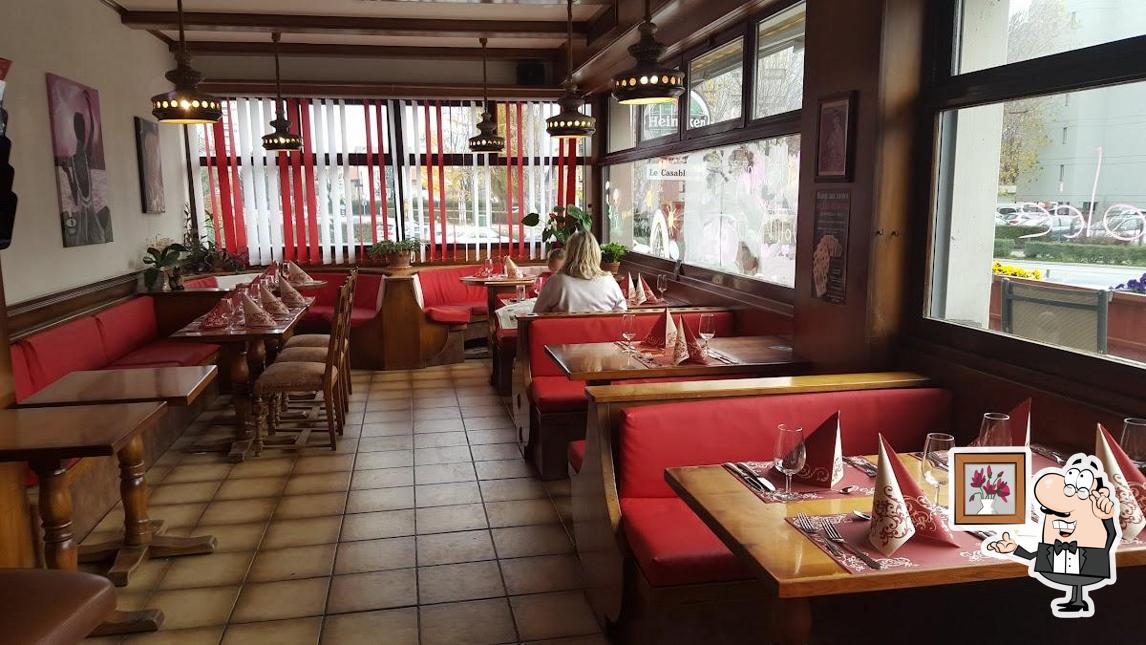 Gli interni di Bar Casablanca Sion