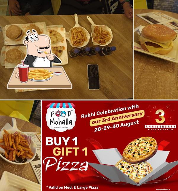 French fries at Food/Desert Mohalla Vapi