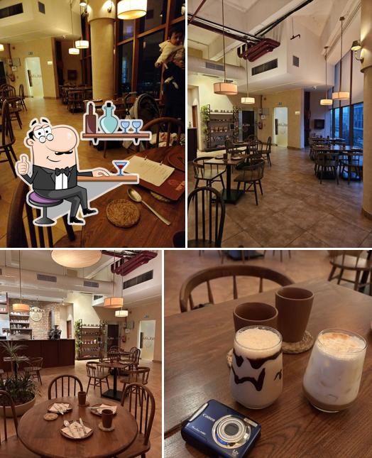 The interior of Kolaba - Specialty Coffee And Pizzeria