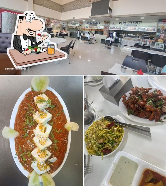 Among various things one can find food and interior at Shubh Sagar Restaurant