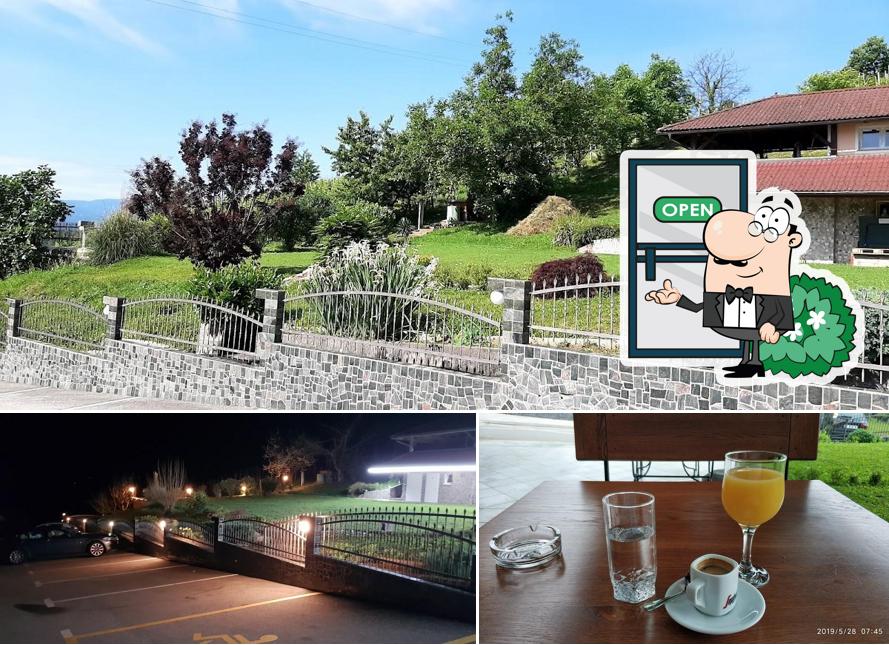 VILA IRIS si caratterizza per la esterno e cibo