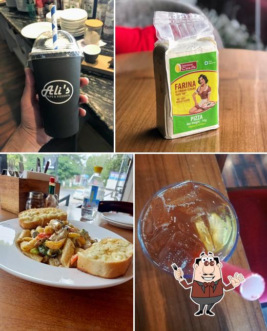 Meals at Ali's Cafe and Pizzeria