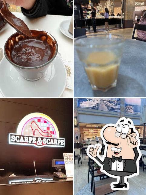 Dai un’occhiata alla foto che mostra la interni e cibo di C House cafe