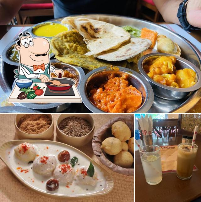 Chicken curry at Chetana Veg. Restaurant & Bar (1946)