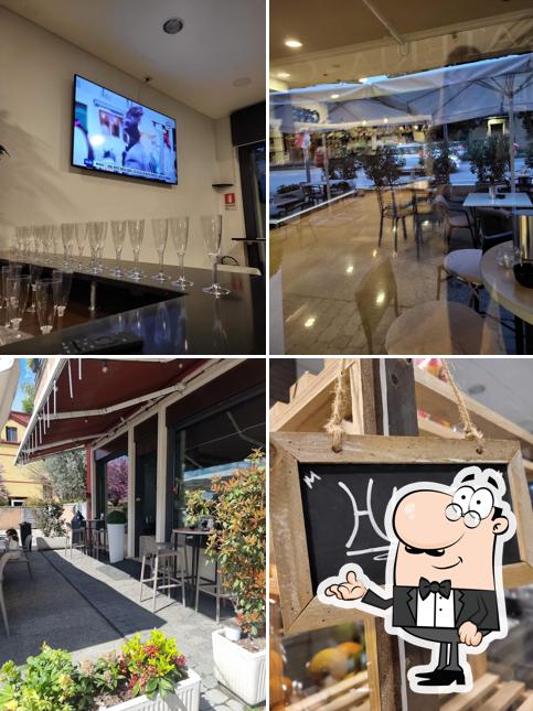 Dai un'occhiata agli interni di Le Petit Cafè