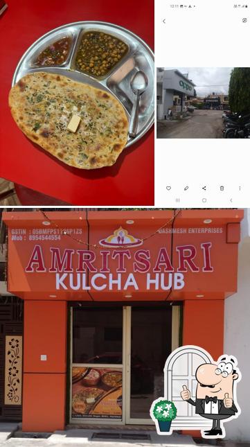 The exterior of AMRITSARI KULCHA HUB