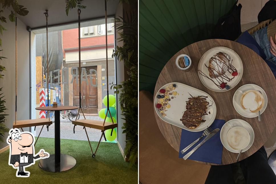Gli interni di Garden Brunch Cafè