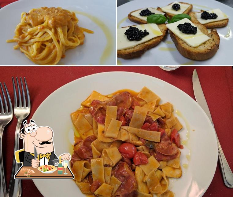 Cibo al Ristorante Vecchie Storie