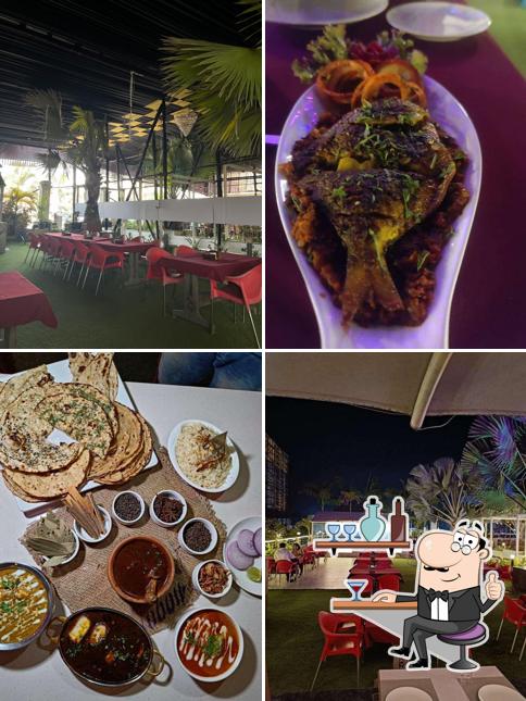 The interior of Sitara Family Restaurant and Bar