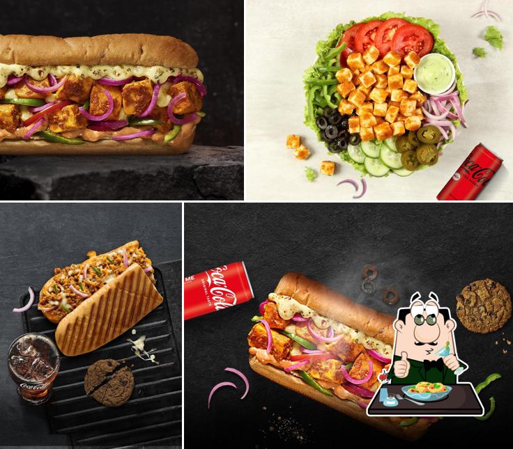 Food at Subway Dollar Layout