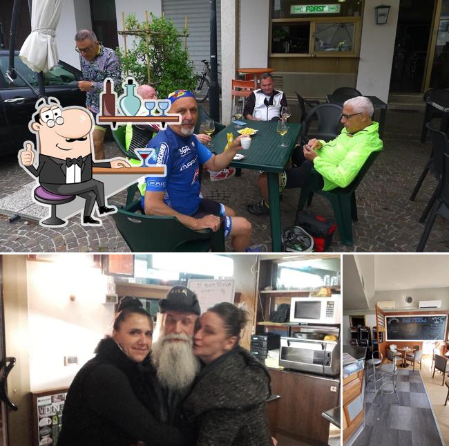 Gli interni di Bar Perla