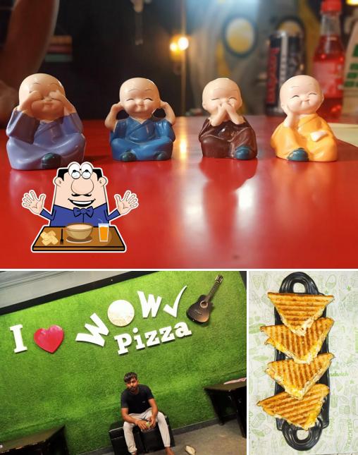 Among various things one can find food and interior at Wow Pizza hisar