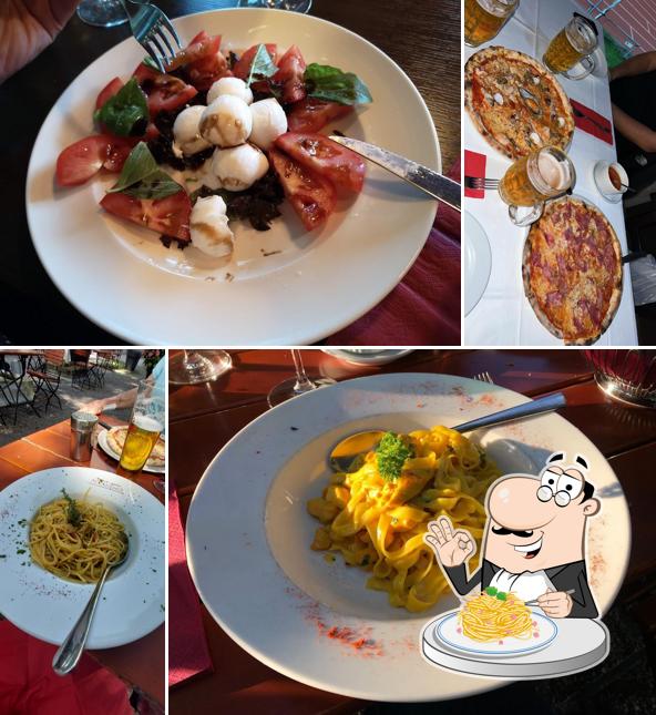 Spaghetti alla carbonara al Ristorante-Cafeteria Accademia