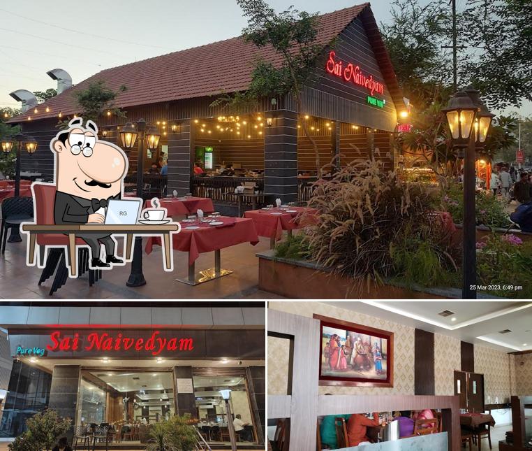 Check out how Sai Naivedyam (Restaurant) looks inside