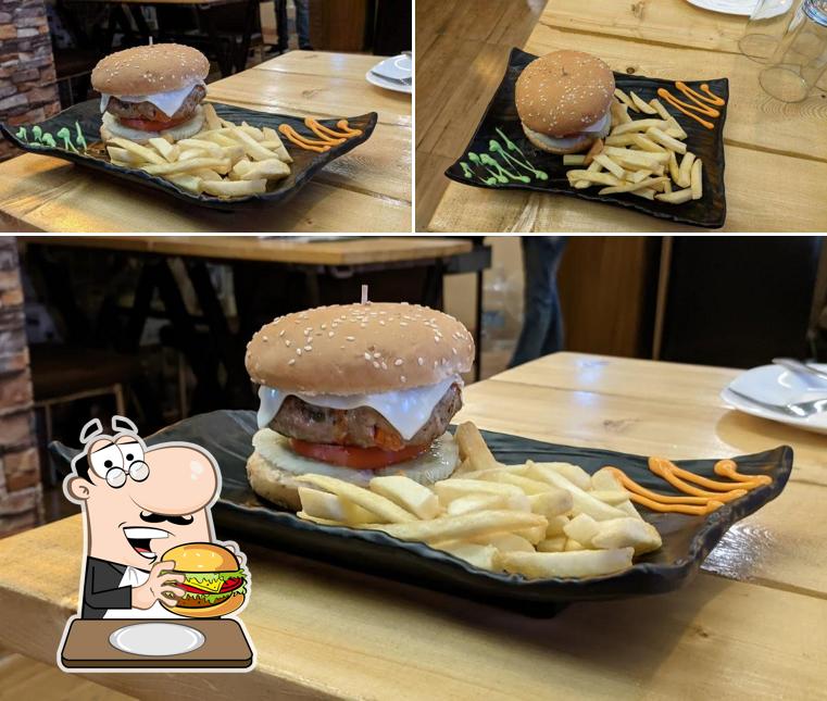 Try out a burger at Cafe Mugs n Magic (Cafe & Restaurant)