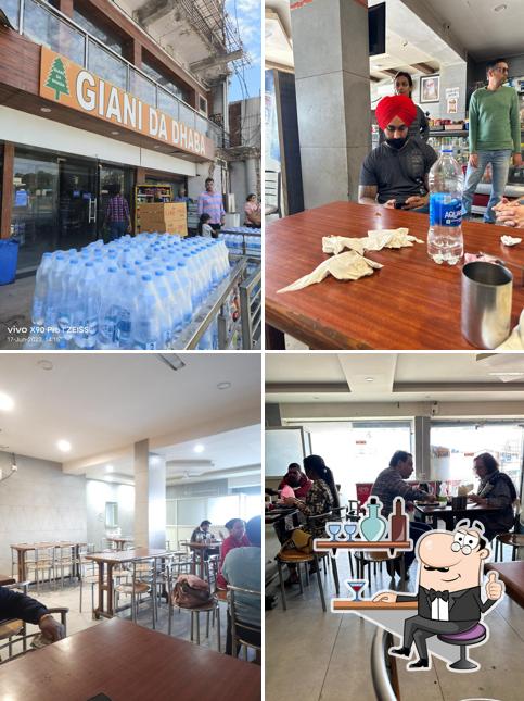 Check out how Giani Da Dhaba looks inside