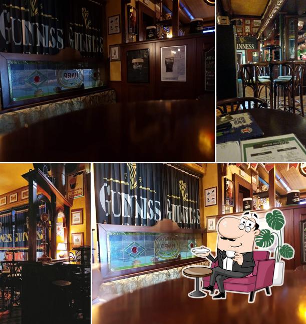 Gli interni di Irish Pub