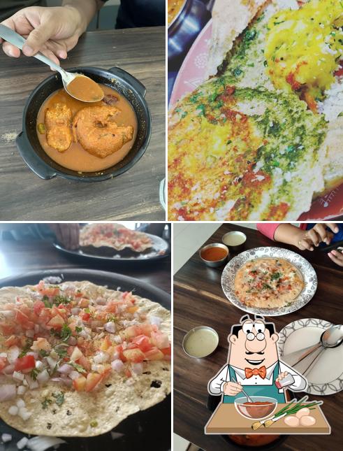 Ravioli at Kailash Veg Restaurant