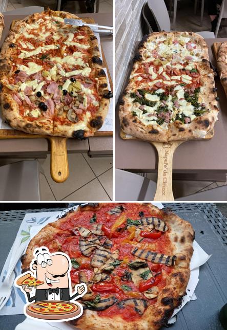 A Pizzeria Napul'é, puoi ordinare una bella pizza