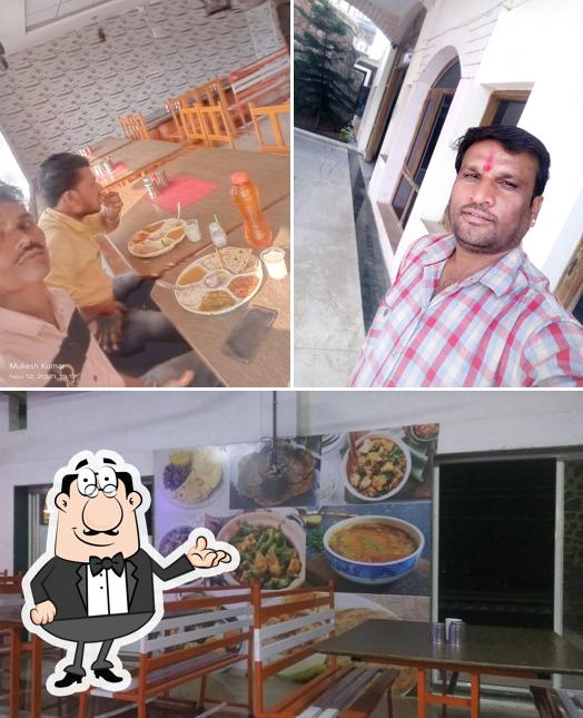 The interior of Hotel Ruturaj&Guest House