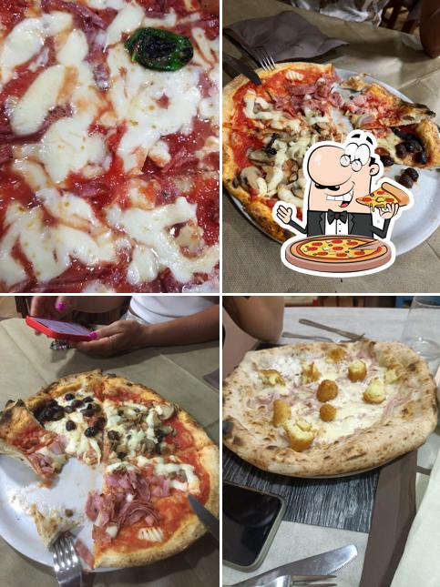Prenditi tra le molte varianti di pizza