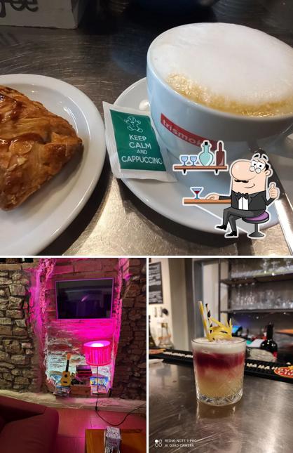 Tra le varie cose da Solera bar si possono trovare la interni e cibo