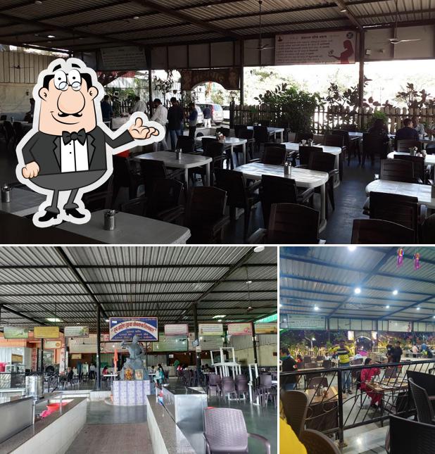 Take a seat at one of the tables at Thanda Mamla