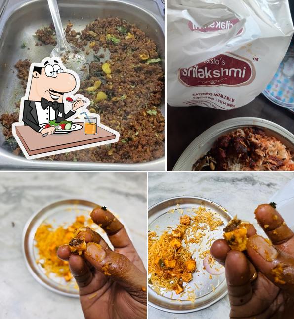Food at Vasista's Srilakshmi Takeaway