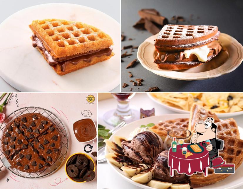 Waffles at The Belgian Waffle Co