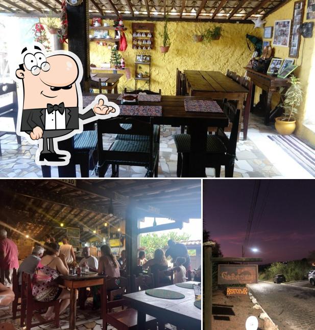 O Garagem Restobar se destaca pelo interior e exterior