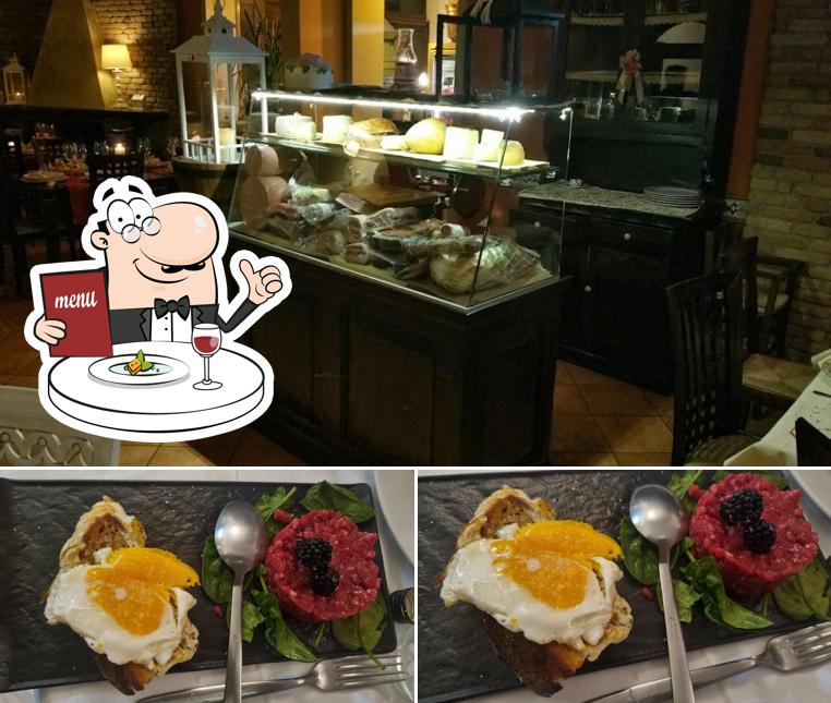 Platti al Braceria O'Priore 1955