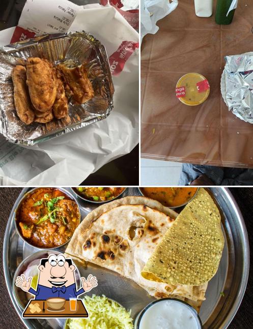 Food at Rajasthani Restaurant