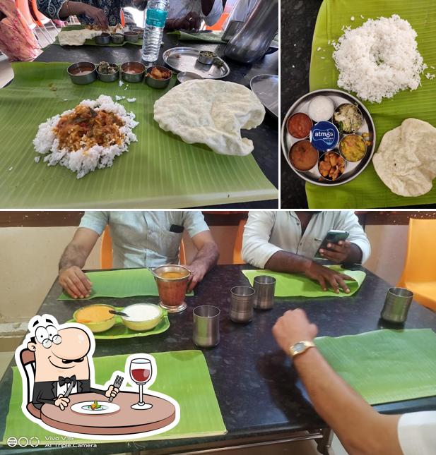 Meals at Sree Kanda vilas Hotel