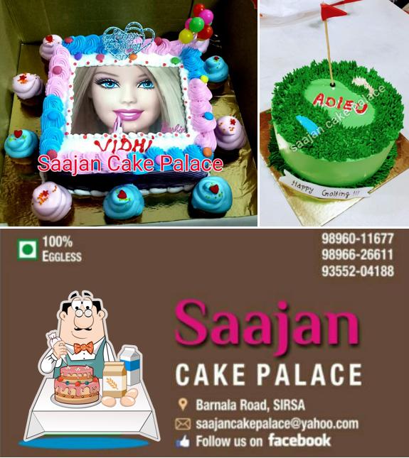 Here's a pic of Saajan Cake Palace – Best Eggless Bakery and Cake Shop Delivery in Sirsa