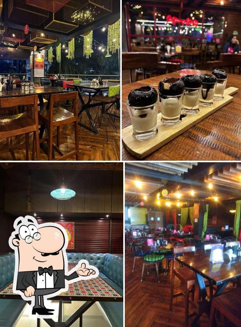 Check out how Angrezi Dhaba looks inside