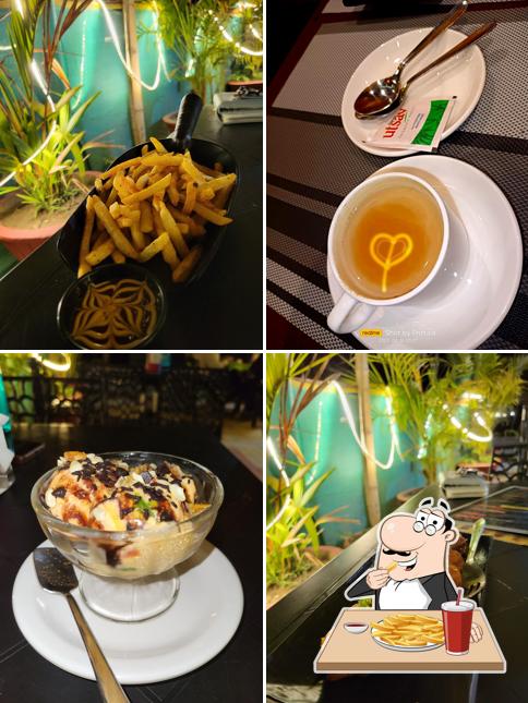 French fries at Café Gardenia