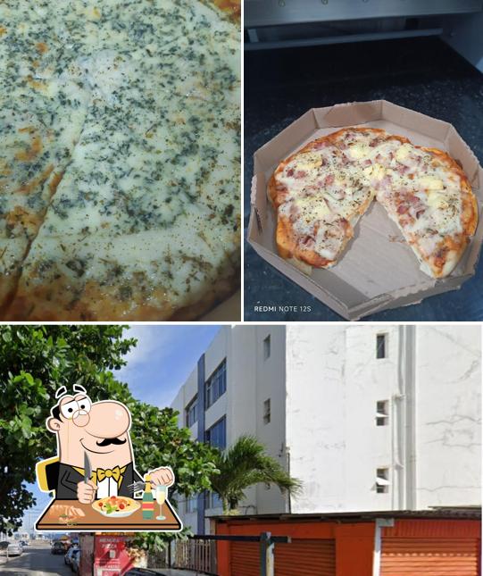 A ilustração a Food Truck Mendes _ Verônica’s comida e exterior