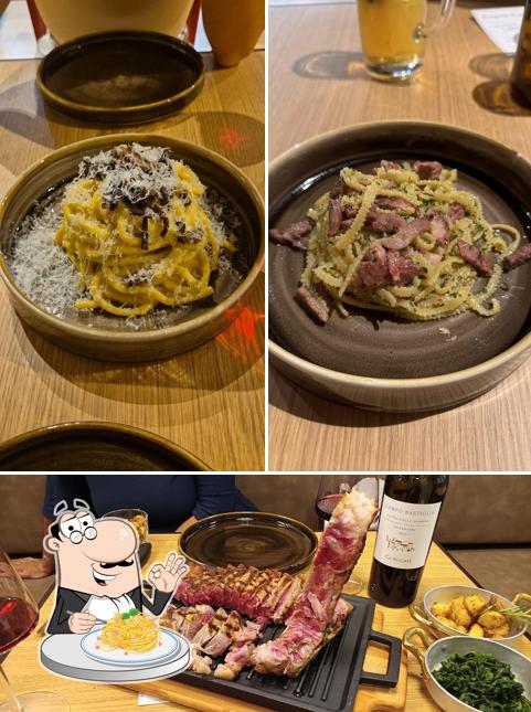 Spaghetti alla carbonara al Limusina