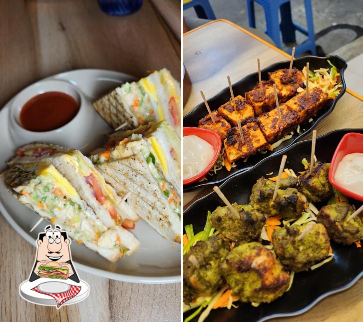 Club sandwich at Suru's kitchen