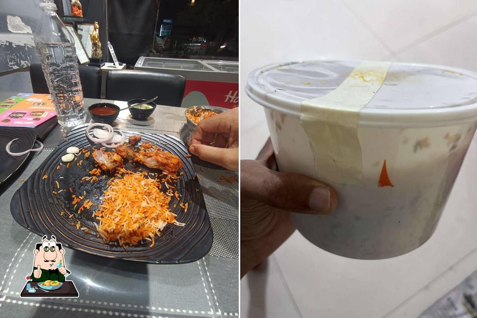 Meals at Singh's biryani & kebabs